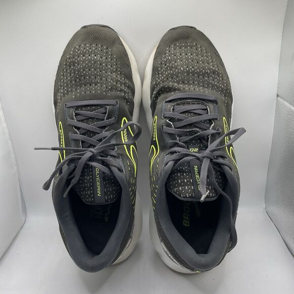 Brooks Glycerine 20 Men’s Size 11.5 (D) Gray Activewear Style Code 1103821D047 main image 5